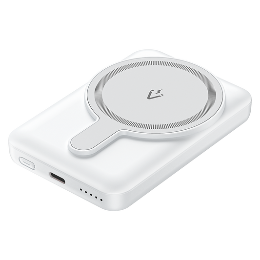 Vention Power Bank Magnetico Inalambrico Wireless 5000 mAh 20W Blanco