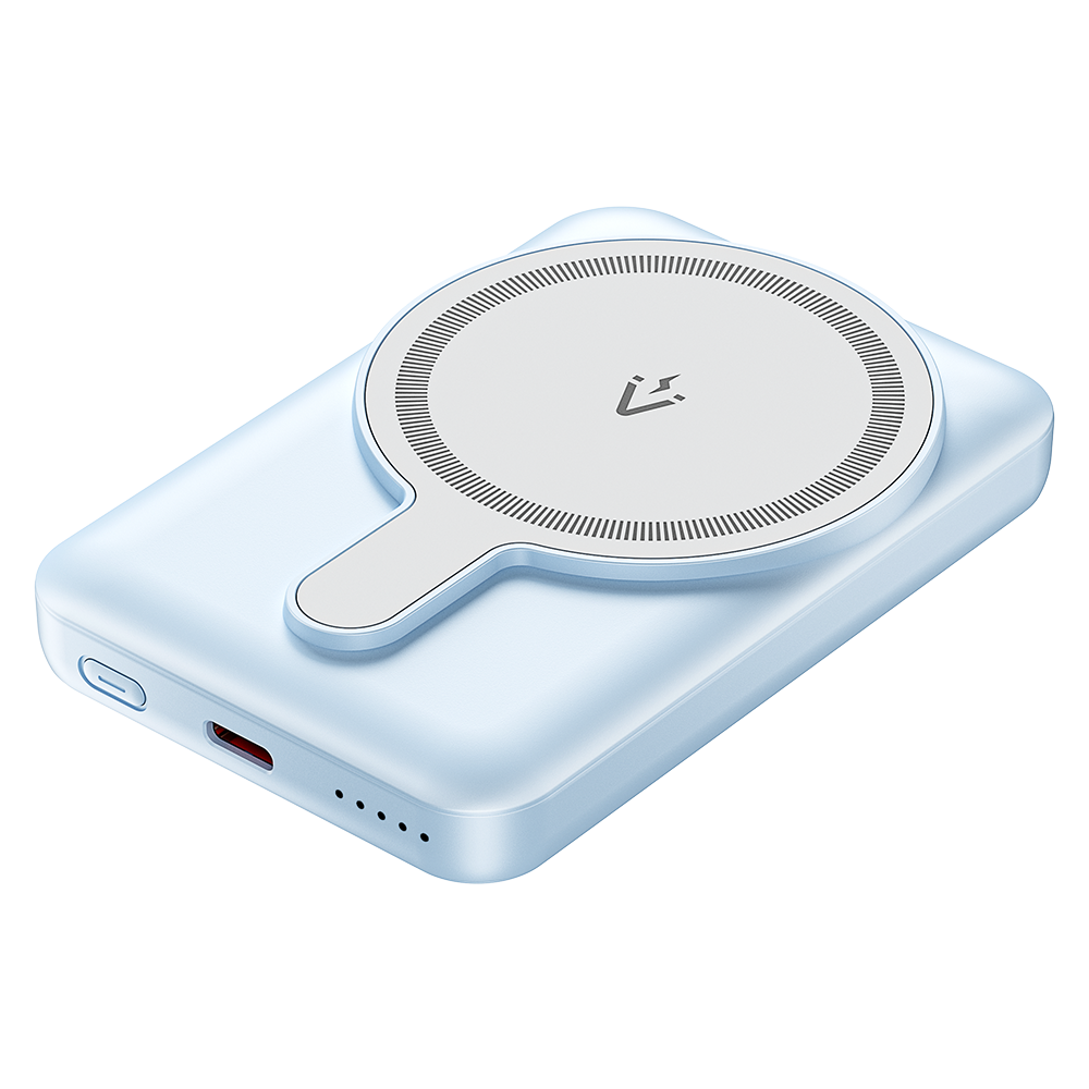 Vention Power Bank Magnetico Inalambrico Wireless 5000 mAh 20W Azul