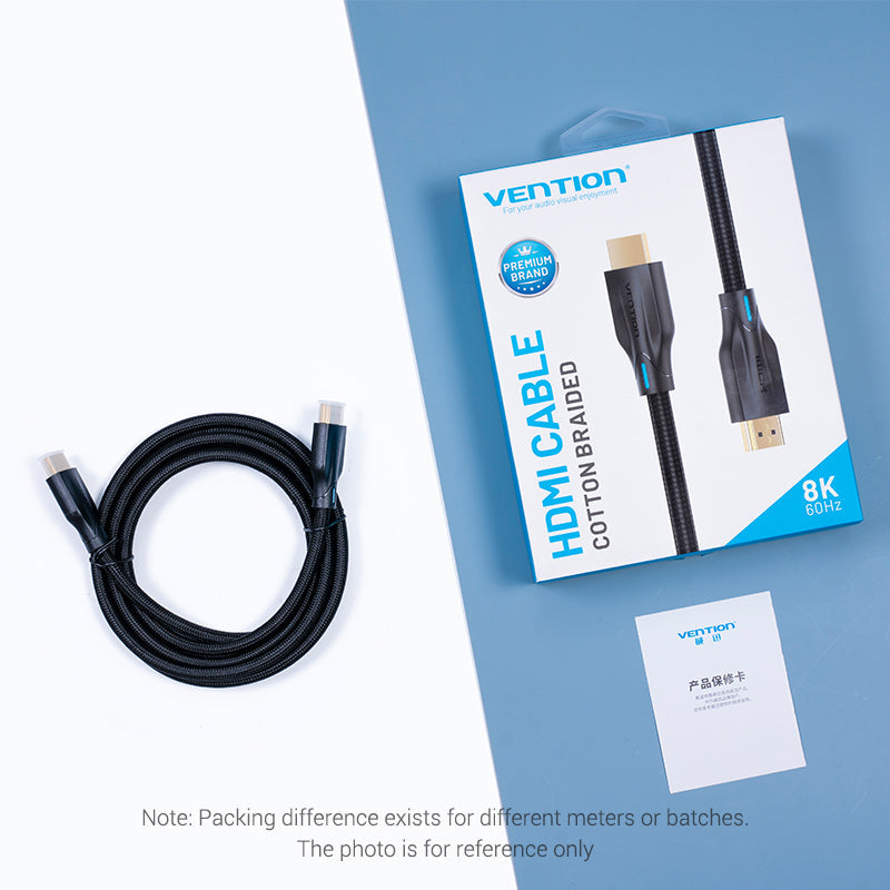 VENTION Cable HDMI 8K 60Hz 48Gbps HDMI 2.1 Cable (3 pies, PVC)