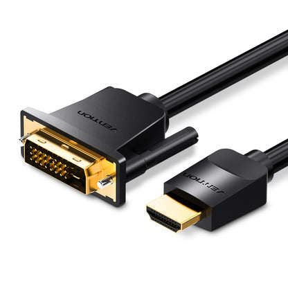 Vention Cable HDMI a DVI -D (24+1) Macho-Macho, 5m