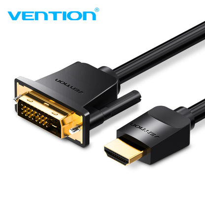 Vention Cable HDMI a DVI -D (24+1) Macho-Macho, 5m