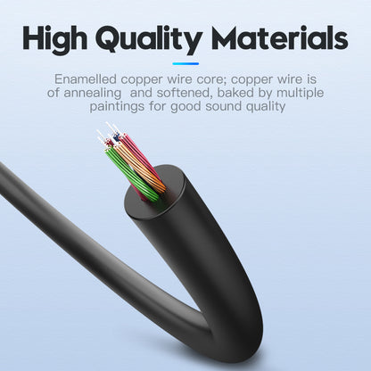 Vention Cable Audio Auxiliar 3.5mm Hembra - 2x3.5mm Macho, 0.3m