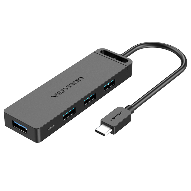 Adaptador USB tipo C a USB con 4 puertos USB 3.0 de VENTION