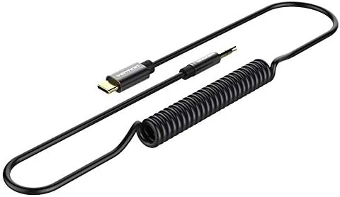 Vention Adaptador de Audio USB Tipo C a 3.5mm Macho-Macho 1m