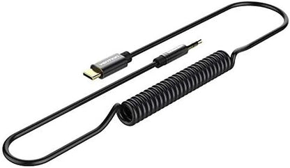 Vention Adaptador de Audio USB Tipo C a 3.5mm Macho-Macho 1m