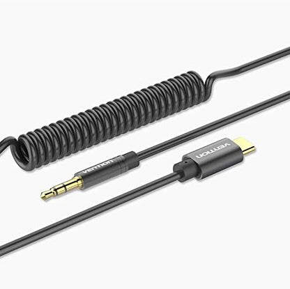 Vention Adaptador de Audio USB Tipo C a 3.5mm Macho-Macho 1m