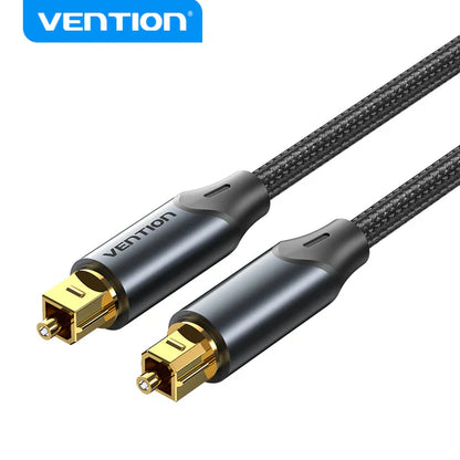 Vention Cable de Audio Optico Digital Nailon Trenzado, 2m