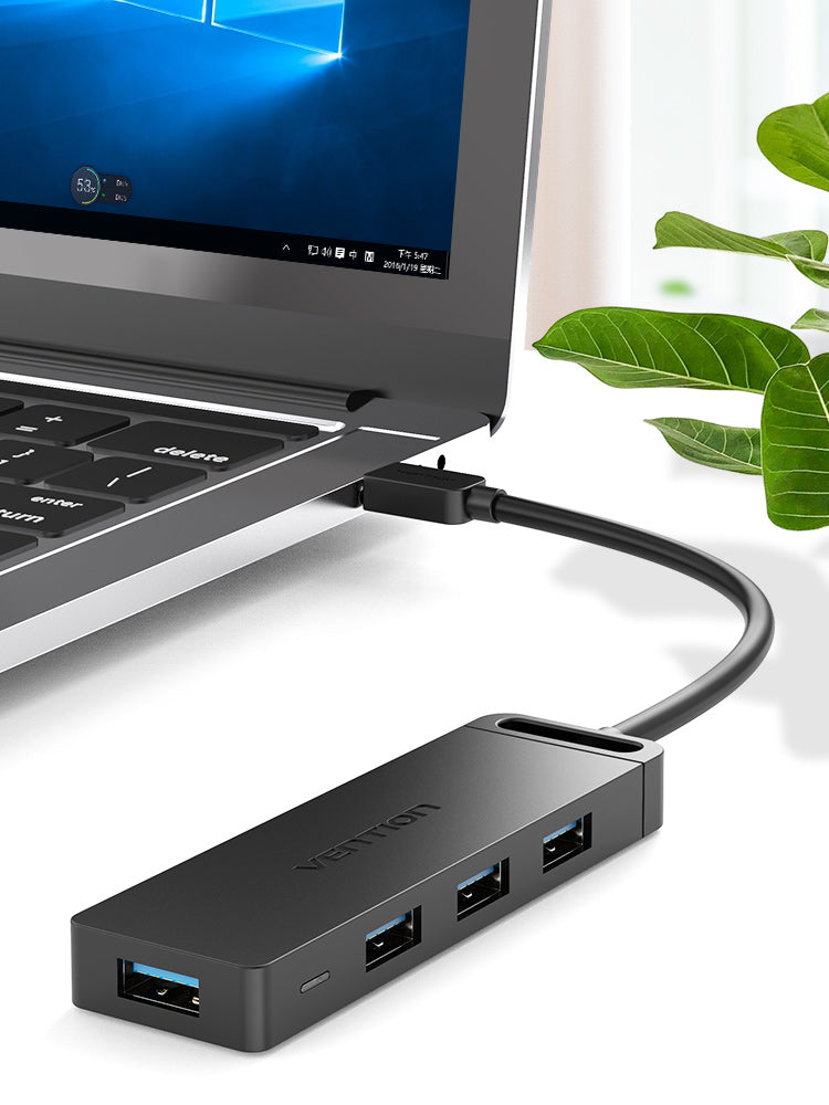 Adaptador USB tipo C a USB con 4 puertos USB 3.0 de VENTION
