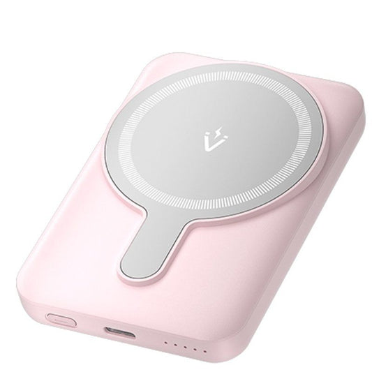 Vention Power Bank Magnetico Inalambrico Wireless 5000 mAh 20W Rosa