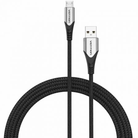 Vention Cable Micro USB Algodón Trenzado 2m