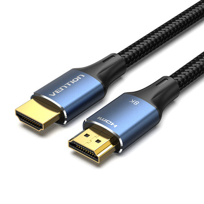 VENTION Cable HDMI 8K 2.1 15FT/5M 48Gbps, cable HDMI trenzado de ultra alta velocidad 4K a 120Hz 8K a 60Hz eARC HDR 10 HDCP 2.2 y 2.3 compatible con monitor Xbox PS4/5 HDTV Blu-ray