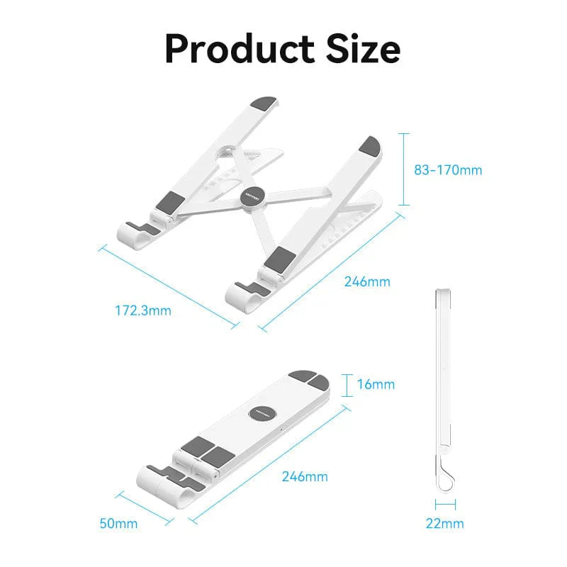 Vention Soporte para Laptop Blanco